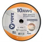 Rollo VOYZ Cable para Parlante 10 Gauge- 152 Mts - Transparente
