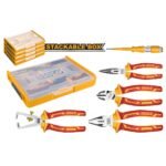 Set INGCO Organizador + 5 Herramientas Aisladas para Electricista - Imagen 2