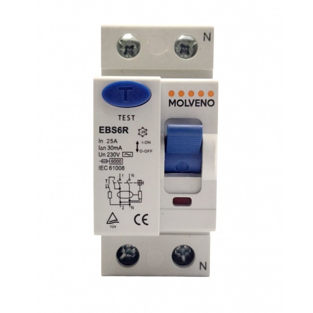 productos34_709919.jpg Llave MOLVENO Diferencial 25A Tipo Ac 2P 30MA - Imagen 1
