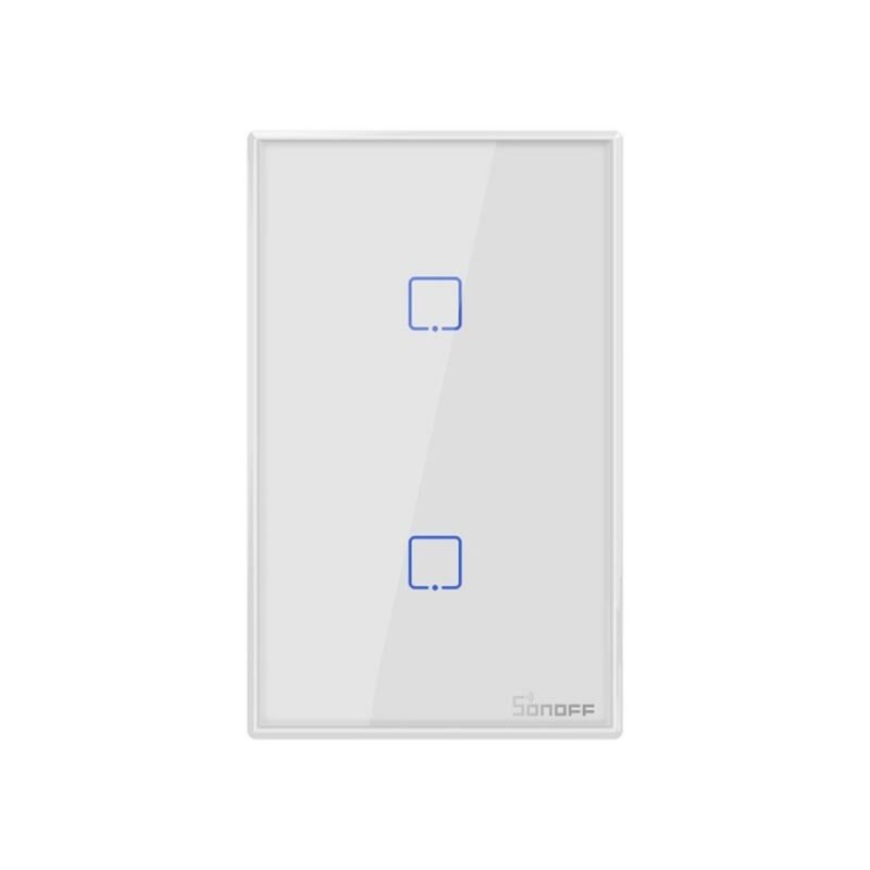 Interruptor de Pared SONOFF Táctil WiFi + Rf 1 Boton T2US2C