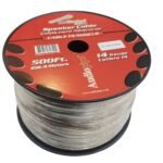 Rollo AUDIOPIPE Cable polarizado 152 Metros transparente 1.6 mm