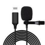 Micrófono Solapero Cableado Conector Lightning GENERICO