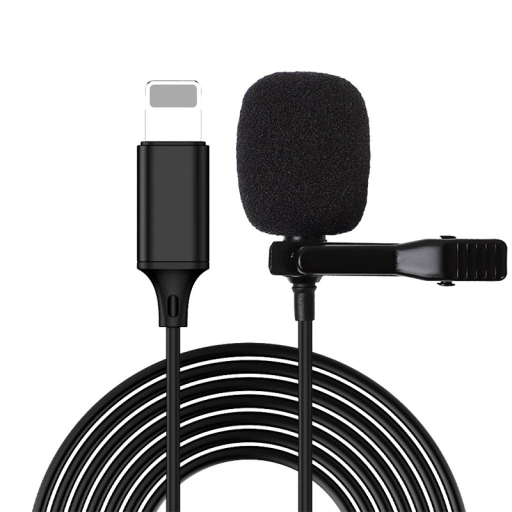 productos34_710332.jpg Micrófono Solapero Cableado Conector Lightning GENERICO - Imagen 1