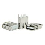 Conector USB Hembra de Chasis Horizontal