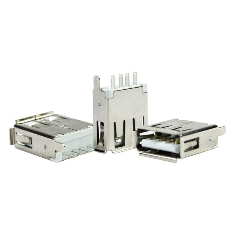 Conector USB Hembra de Chasis Horizontal