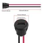 Jack THEONE DC USB type C para chasis con colillas - Imagen 2