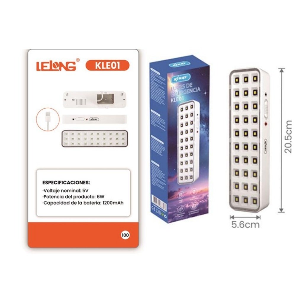 productos34_710831.jpg Luz de Emergencia LED KNUP 30 leds - Imagen 1