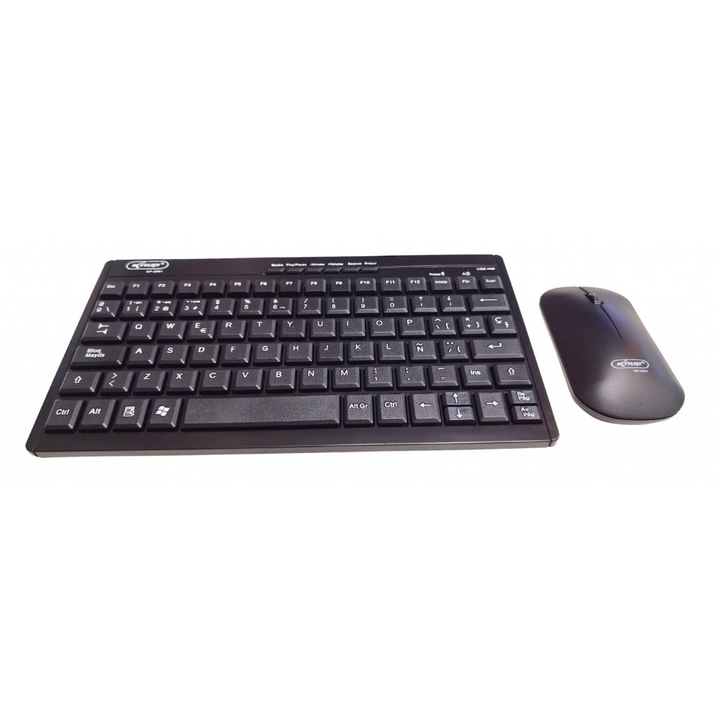productos34_710912.jpg Teclado y Mouse inalámbricos KNUP 2,4 y bluetooth - Imagen 1