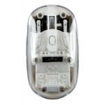 Mouse Inalámbrico KNUP Transparente con Bluetooth