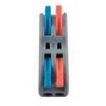 Conector de palanca para union de cables ( 2 a 2 Conexiones) - Imagen 2