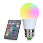 Lámpara LED RGB con Control Remoto