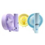 Mini Ventilador LELONG Personal de Mano 3 Vel Recargable - Imagen 5