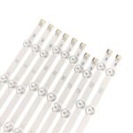Backlight Set 10 Piezas 3L1+3R1+2L2+2R2 Tira de LED para TV LG 42 THEONE