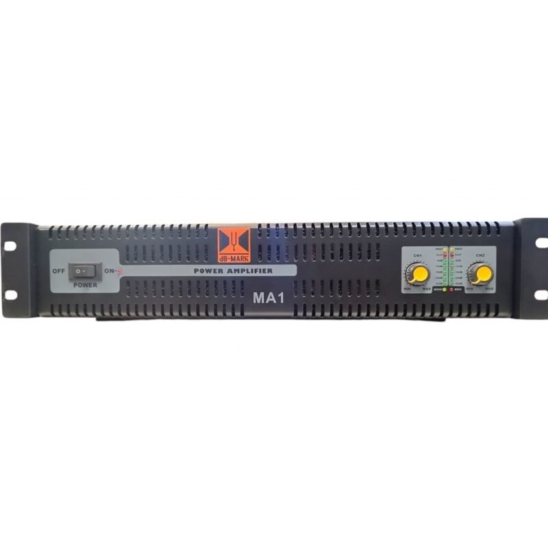 Potencia MTE 2 canales 1000 Watts.