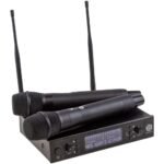 Juego BLASTKING de 2 Microfonos Inalámbricos de Mano Uhf - Imagen 2
