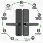 Cerradura Inteligente ZKTECO Wi-fi con Lector de Huellas Digitales. - Imagen 3