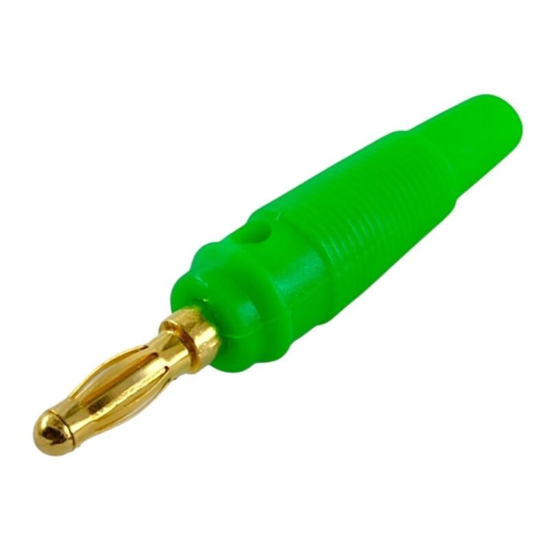 Plug MIYAKO USA Banana de Goma Verde con Tornillo