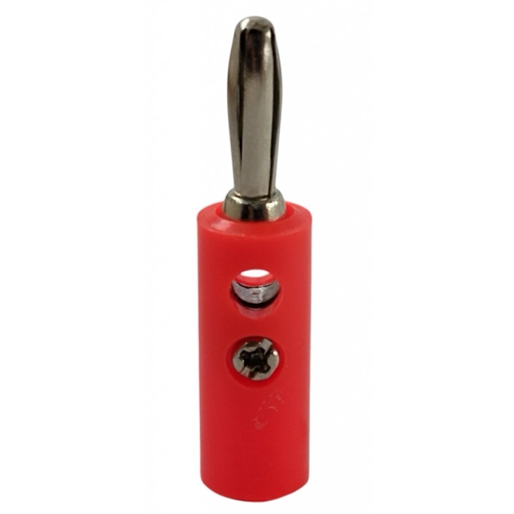 productos34_713017.jpg Plug MIYAKO USA Banana Plástico Rojo con Tornillo - Imagen 1