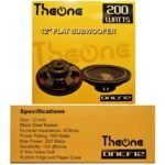 Parlante THEONE Sub Woofer SLIM 12" - Imagen 6