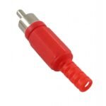 Plug MIYAKO USA RCA Plástico - Rojo - Imagen 2