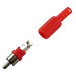 Plug MIYAKO USA RCA Plástico - Rojo - Imagen 3