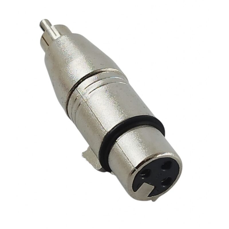 Adaptador VOYZ XLR hembra a Plug RCA