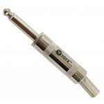 Plug VOYZ 1/4 (6.5 mm) Mono Metal Hq con resorte