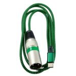 Cable MIYAKO USA Conector XLR Macho a USB-c Deluxe
