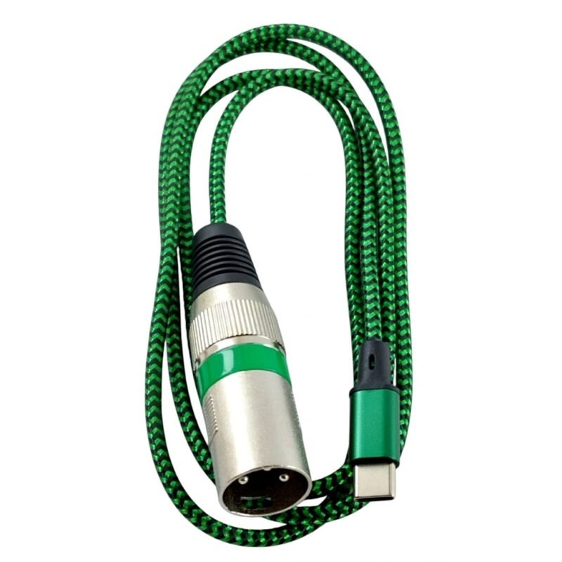 Cable MIYAKO USA Conector XLR Macho a USB-c Deluxe