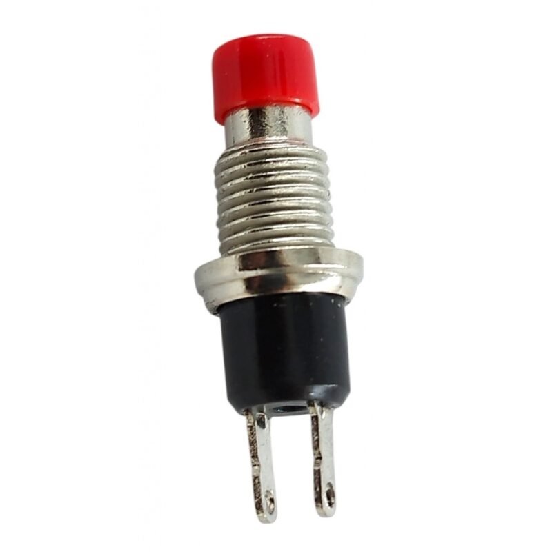 Pulsador Mini THEONE Rojo Normal Abierto