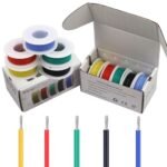 Dispensador de Cables THEONE 5 Rollos Unifilares 0,80 Mm 5 Colores