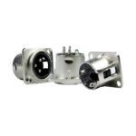 Plug XLR macho de chasis (blister x2)