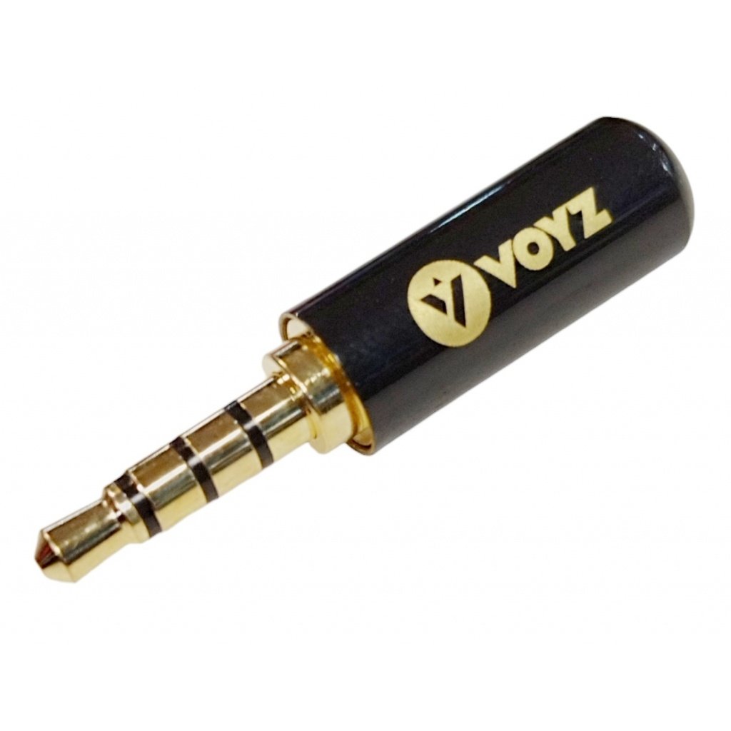 productos34_714370.jpg Plug VOYZ 3.5 mm Aereo Metálico de 4 Contactos Deluxe - Imagen 1