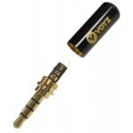 Plug VOYZ 3.5 mm Aereo Metálico de 4 Contactos Deluxe - Imagen 2