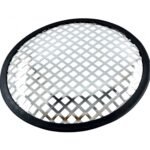 Rejilla BK Metálica para Parlante 8" Cromada Calado Grueso