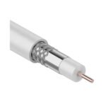 Rollo de Cable Coaxial RG59 305 Metros Color Blanco 90% - Imagen 2