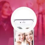 Lámpara Anillo LED Recargable para Celular - Imagen 3