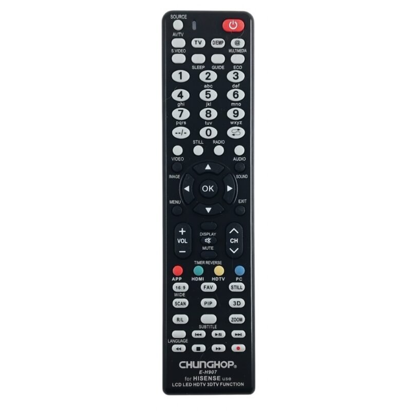Control remoto universal hisense, PANAVOX y otros huayu
