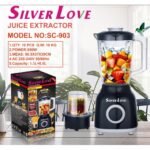 Licuadora SILVER LOVE 1.5L con accesorio picador- 850W