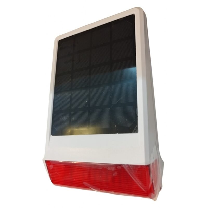 Sirena Solar Inalámbrica 433MHZ.