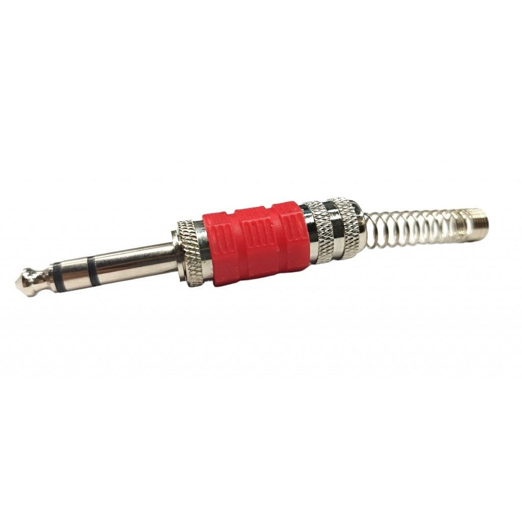 productos34_715933.jpg Plug 6,5 mm (1/4") Estéreo Metálico Rojo o - Verde - Imagen 1