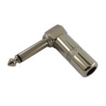 Plug BLASTKING 1/4 (6.5 mm) metal 90º Angulo acodado para guitarra
