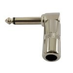 Plug BLASTKING 1/4 (6.5 mm) metal 90º Angulo acodado para guitarra - Imagen 2