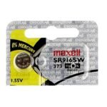 Pila de Reloj MAXELL 1.55V 373 - SR916SW - Imagen 2