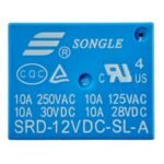 Relay 12VDC 10AMP. Simple - Imagen 2