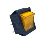 Llave MIYAKO USA con luz On Off 20AMP. 4 Pin - Amarillo - Imagen 4