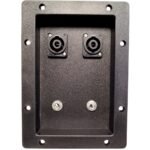 Terminal BK 5"x7" doble speakon doble Jack 1/4