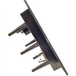 Terminal BK 5"x7" doble speakon doble Jack 1/4 - Imagen 2