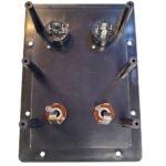 Terminal BK 5"x7" doble speakon doble Jack 1/4 - Imagen 3