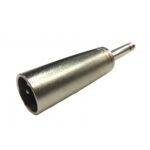 Adaptador de Audio VOYZ XLR macho a Plug 1/4 (6.5 mm) mono